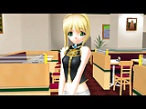 Innocent blonde hentai teen gets fuck in a restaurant