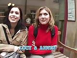 Pretty Lesbians decide to fuck a Black man