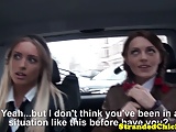 Stranded european schoolgirls suck dick pov