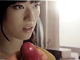 Cumtribute for Japanese actress Chiaki Kuriyama 02