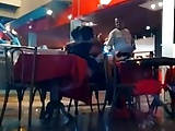 public sex in restaurant