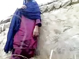 Pakistani Village Girl Fucking Hiding Against Wall