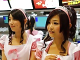 Cute fast food waitresses 2
