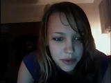 pretty german girl on skype