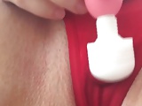 Squirting orgasm in my panties 