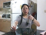 Skype Slut Miss Z Playing in Kitchen - Copy