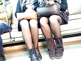 Young dumm girls in metro)