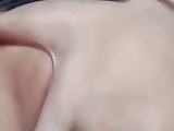 Teen moans finger fucks and squirts, real nice