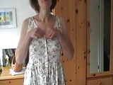 Shy Wife strips and plays