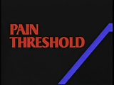 Pain Threshold