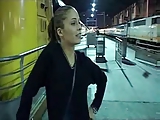 Hot French Lesbian In Train