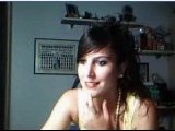 Laura on webcam