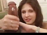 White Women Gives A Great Handjob To A Black Penis