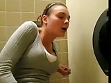 masturbating in public toliet