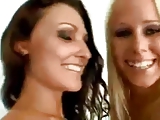 Tight pornstars share 1 cock