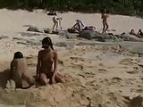 Amia and Tanner - Cute teens having fun on a nude beach