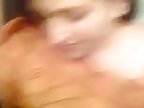 sexy desi bhabhi showing boobs and givin bj