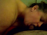 Sexy BBW Sucking My Cock