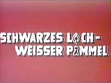 vintage 70s german - Schwarzes Loch, weisser Pimmel - cc79