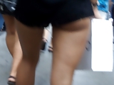 short shorts 21 - buttcheeks