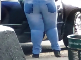 ssbbw in tight jeans