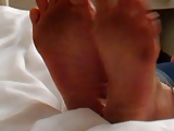 Dirty bare soles