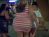 BBW STRIPED DRESS BIG ASS BOOTY