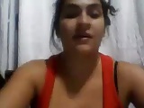 Argentinian girl flash big tits
