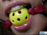 Pretty Rumika gets kinky and fucking with a toy dick