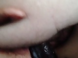 Big Black dick in white pussy