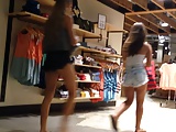 Candid Booty Shopper at Urban Outfitters 