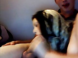 another keely vid taking a load in her mouth