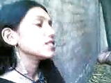 Desi College GF Sucking circumcised penis of BF In Hindi