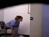 Nurse caught on Hidden Cam