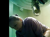 HIDDEN CAM toilet  YOUNG ADULT AMAZING ASS 9851