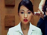 JAP TV BABE CUM SHOTED