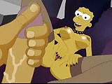 The Simpsons homemade porn + Foursome orgy from Scooby Doo