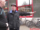 Young dutch whore fucks an old man silly