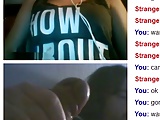 Big Cumshot for girl on Omegle