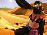 ARABIAN NIGHTS - music video whipped slave girl mild bdsm