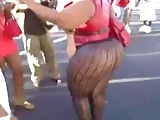 sexy bbw on street