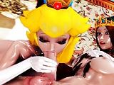 princess peach gets fucked by shemale