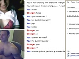 Omegle girls show tits for my video