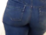 MILF bum in jeans