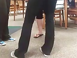 Hidden Camera: Yoga Pants Ass