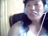 Chinese MILF teasing on cam