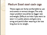 Reviews of different types of Cock Cages.
