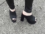 high heel platforms crushing