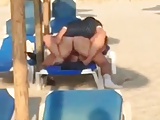 Fucking in the public plage