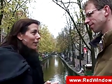 Real dutch whores pleasing a tourist